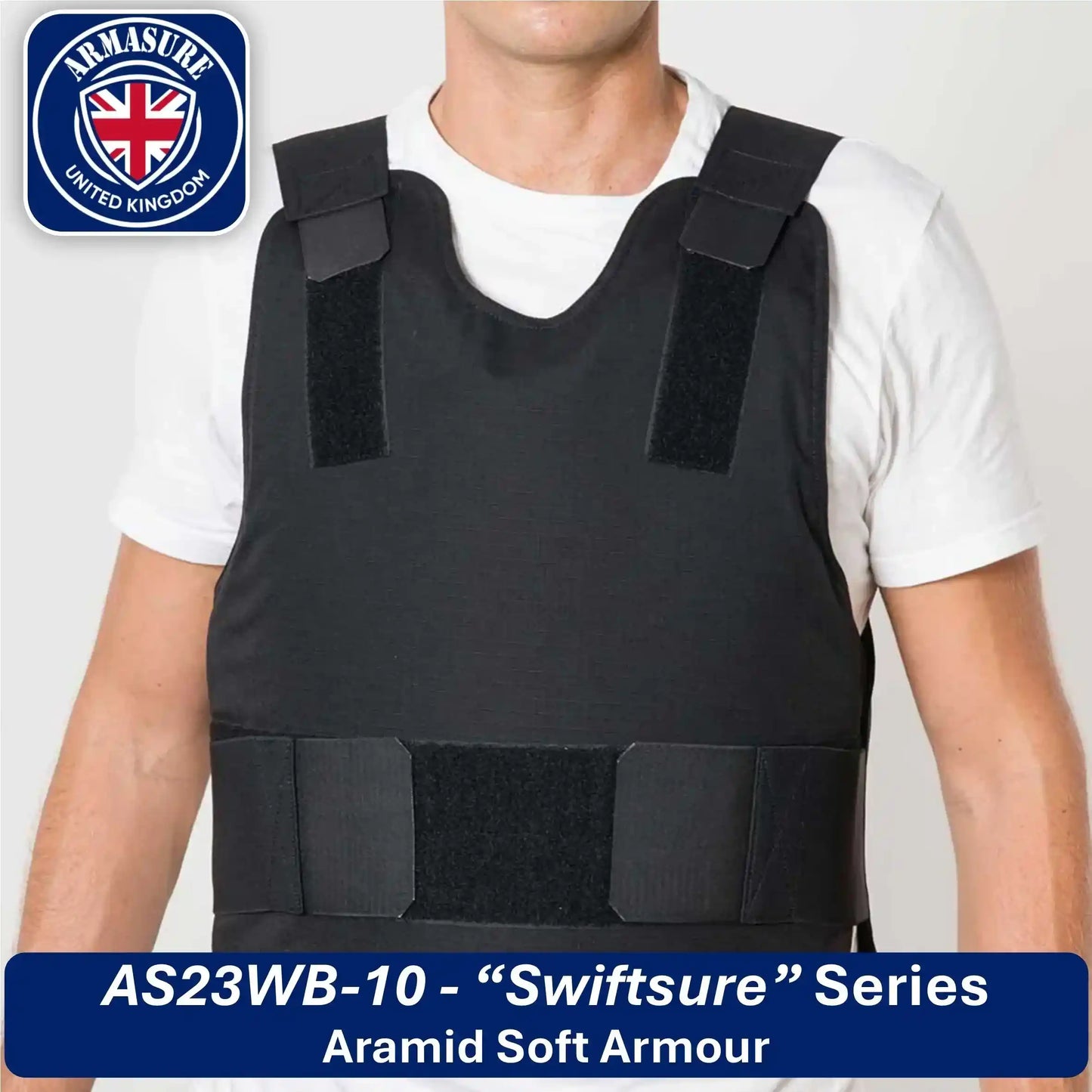 Low_profile_covert_stab_resistant_vest_designed_to_be_worn_discreetly_under_clothing._Lightweight_flexible_protection_ideal_for_plain_clothes_security_and_personal_safety. - Armasure